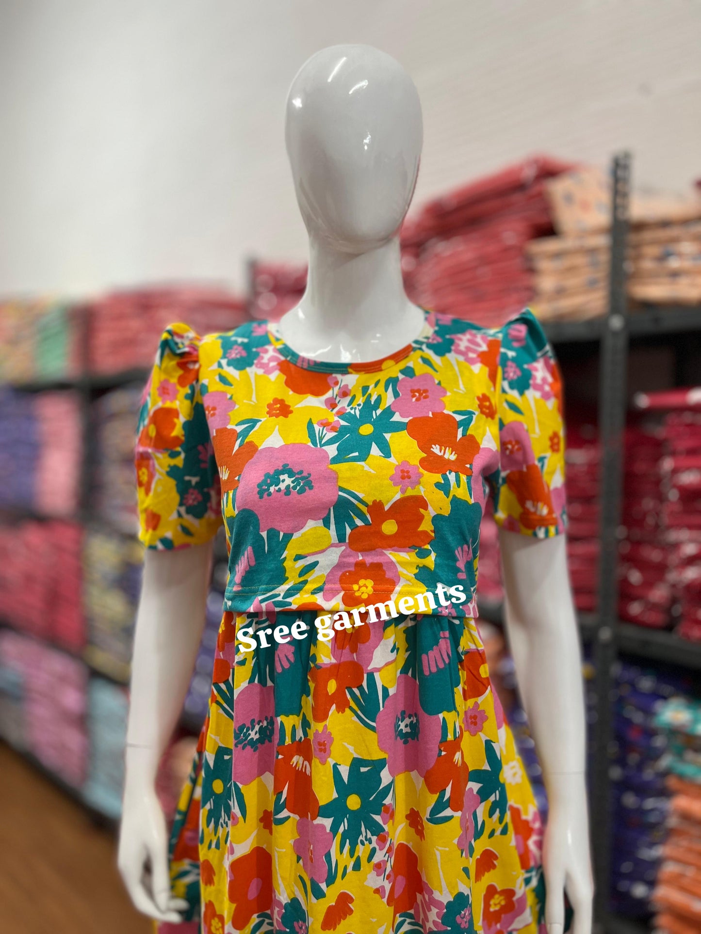 Zipless maternity and feeding wear - Full Length