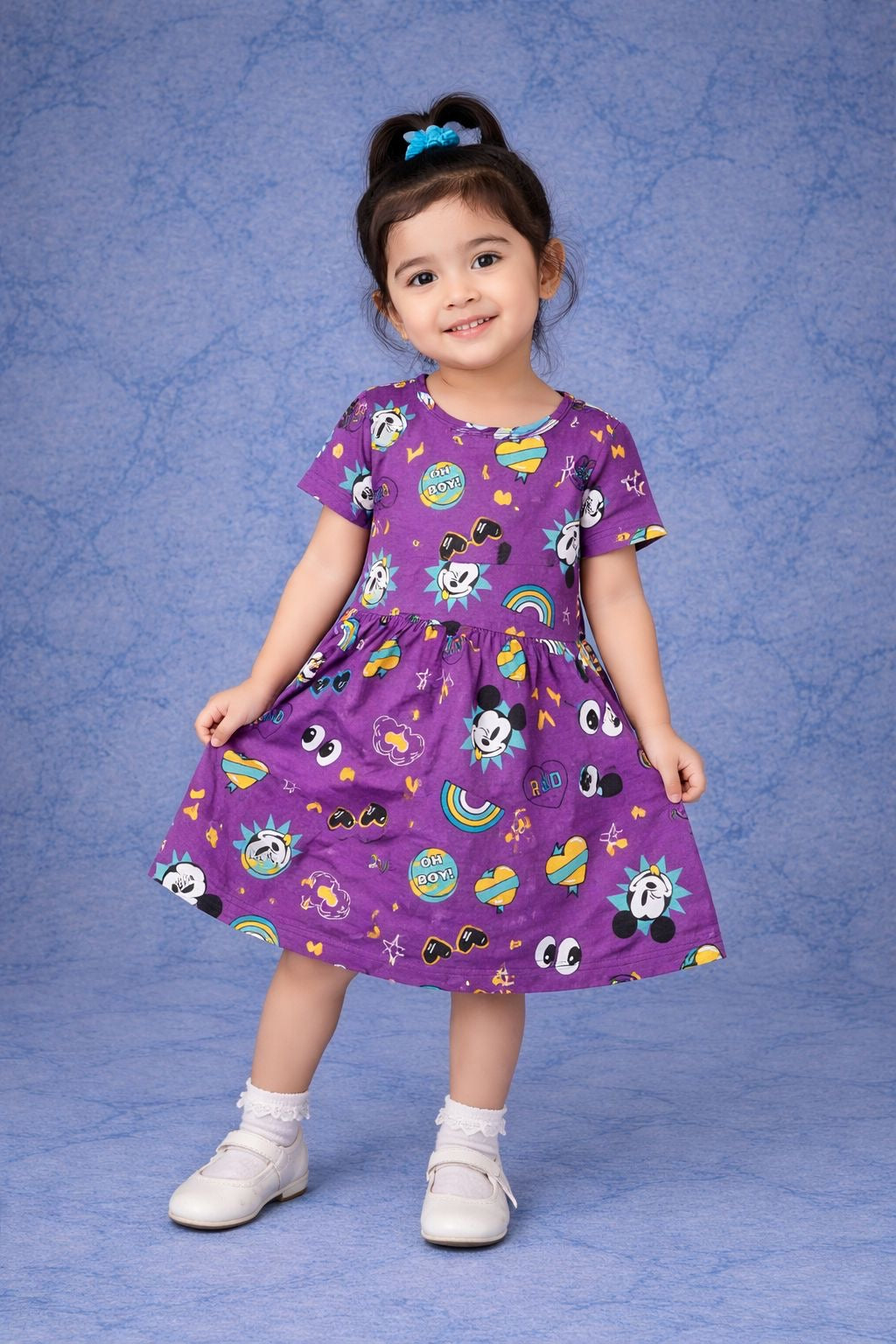 Kids Daily Wear Frock 5 Piece Combo 599/- Only
