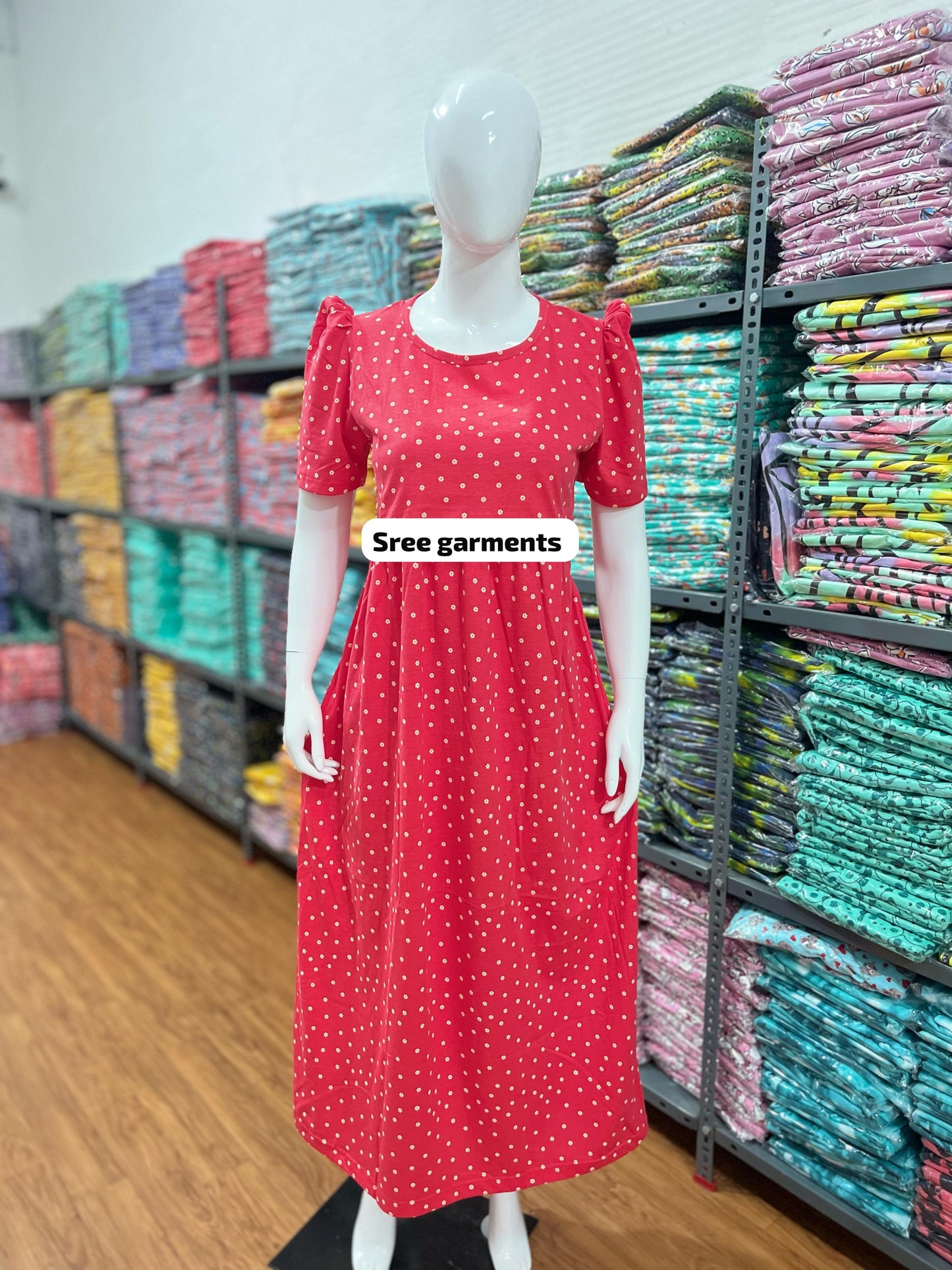 Zipless maternity and feeding wear - Full Length flower