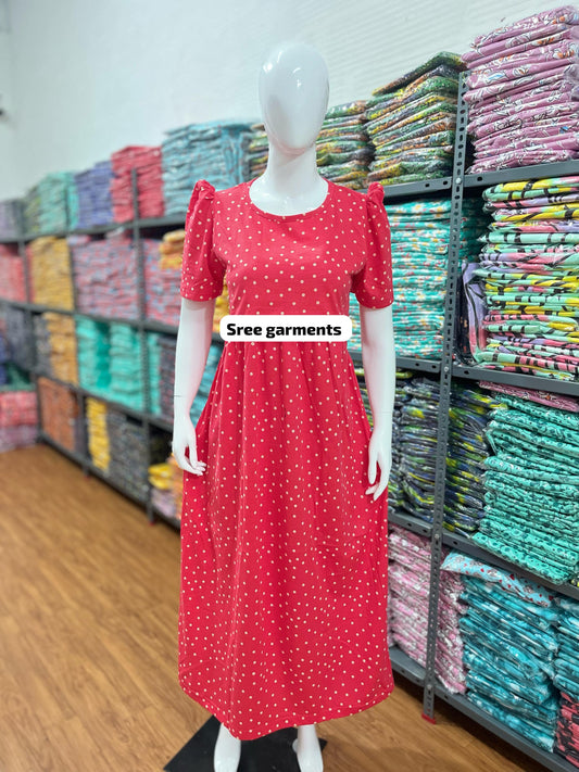 Zipless maternity and feeding wear - Full Length flower