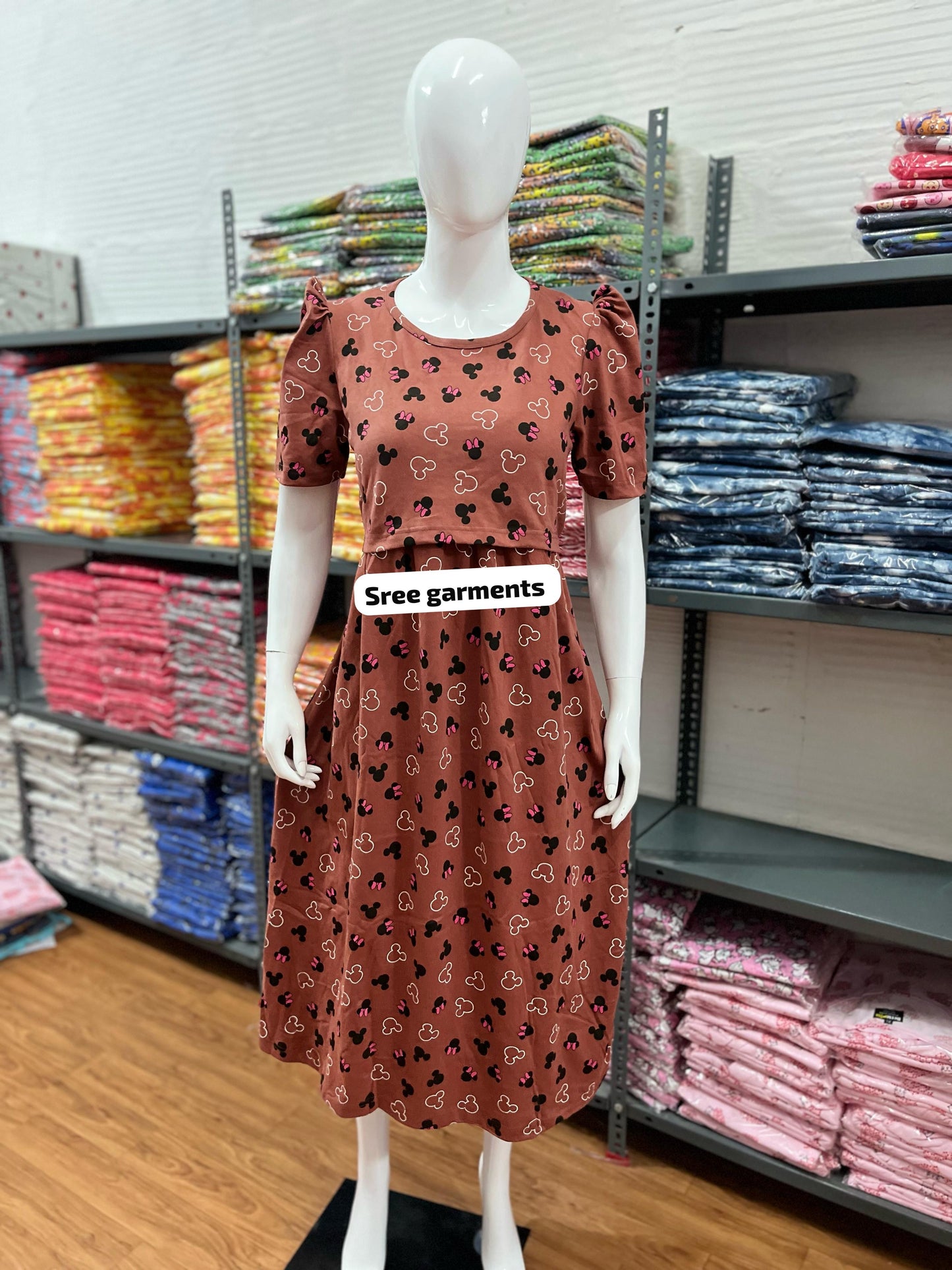 Zipless maternity and feeding wear - ankle Length
