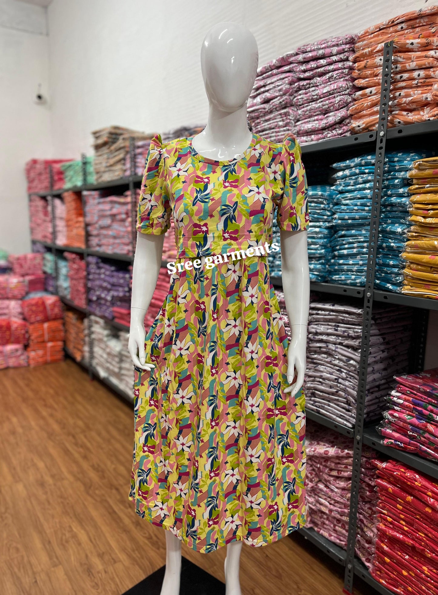 Zipless maternity and feeding wear - ankle length