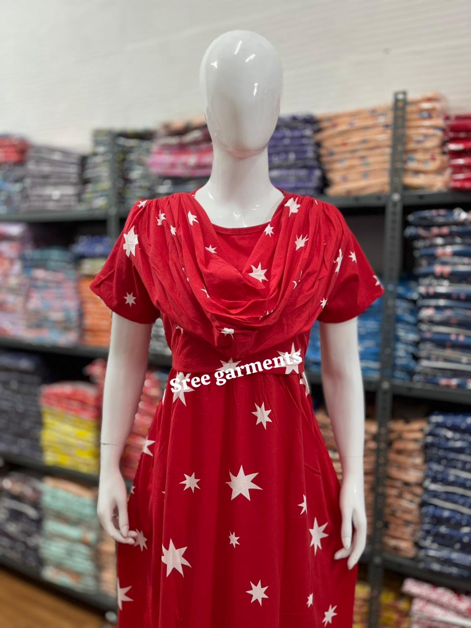 Shawl Type Zipless Maternity Wear Full Length big st