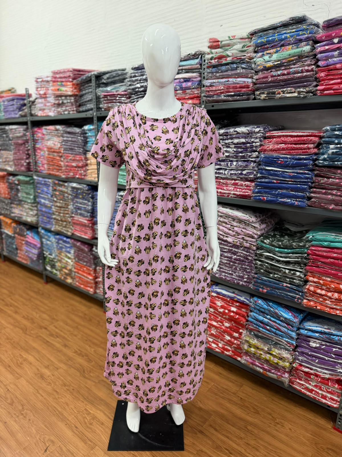 Shawl Type Zipless Maternity Wear Full Length grl mic