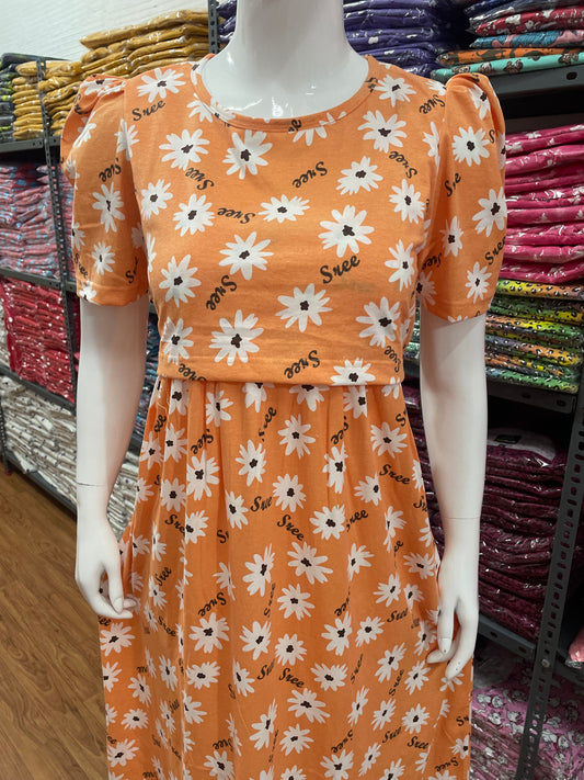 Zipless maternity and feeding wear - Full Length
