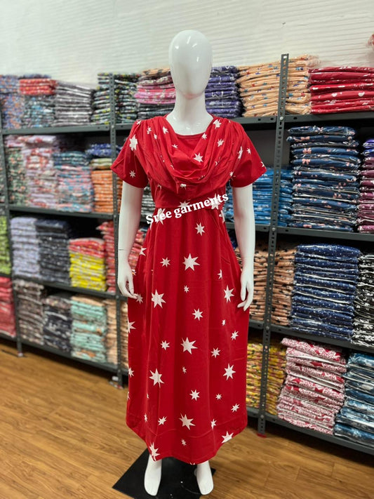 Shawl Type Zipless Maternity Wear Full Length big st