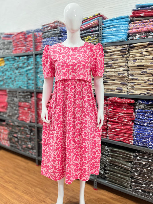 Zipless maternity and feeding wear - ankle Length