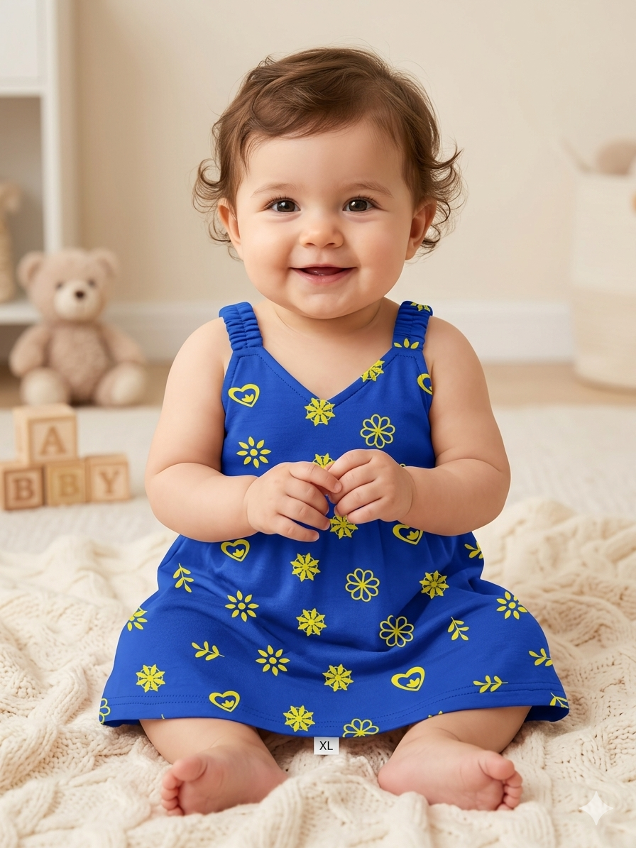 Kids  baby Cotton Frock 10 pieces 500/-