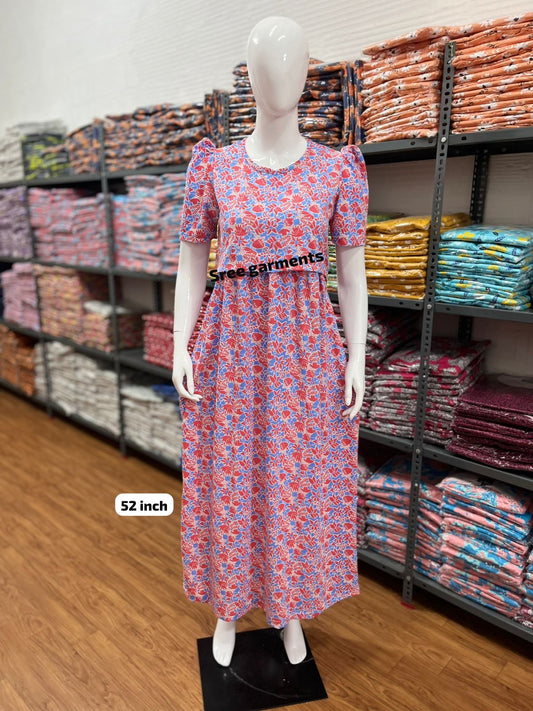 Zipless maternity and feeding wear - Full Length