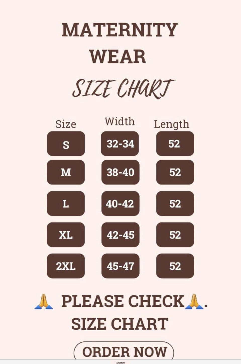 Shawl Type Zipless Maternity Wear Full Length lyte pink