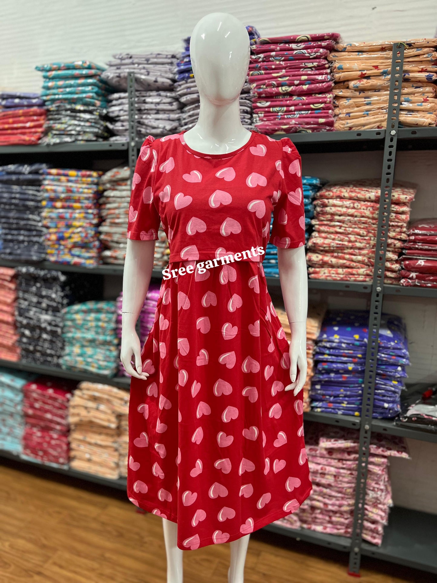 Zipless maternity and feeding wear - ankle length h