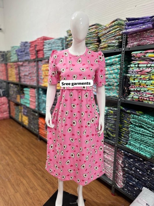 Zipless maternity and feeding wear - ankle length a