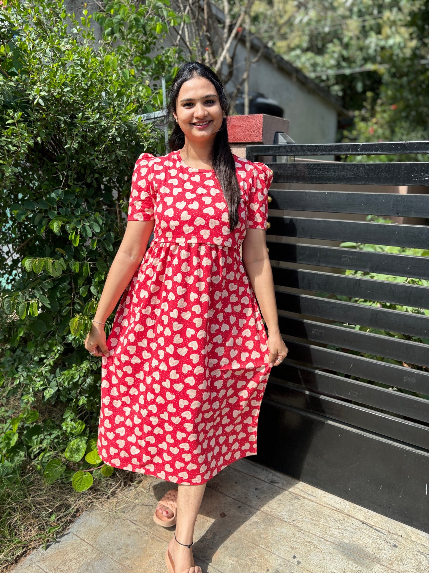 Zipless maternity and feeding wear - ankle length LH