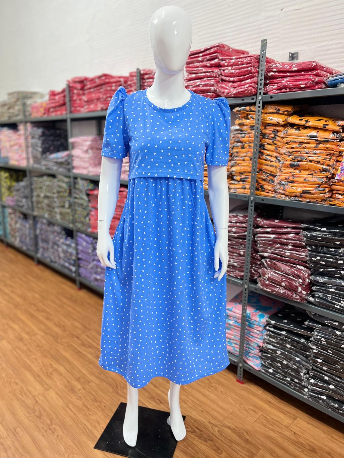 Zipless maternity and feeding wear - ankle length