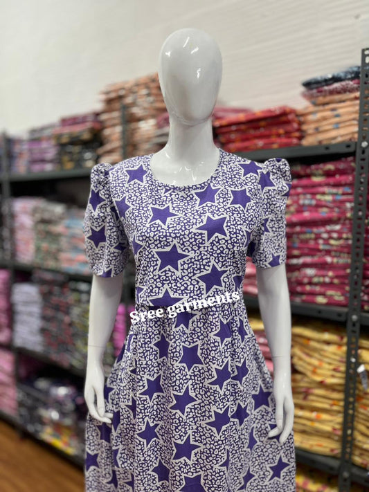 Zipless maternity and feeding wear - ankle length