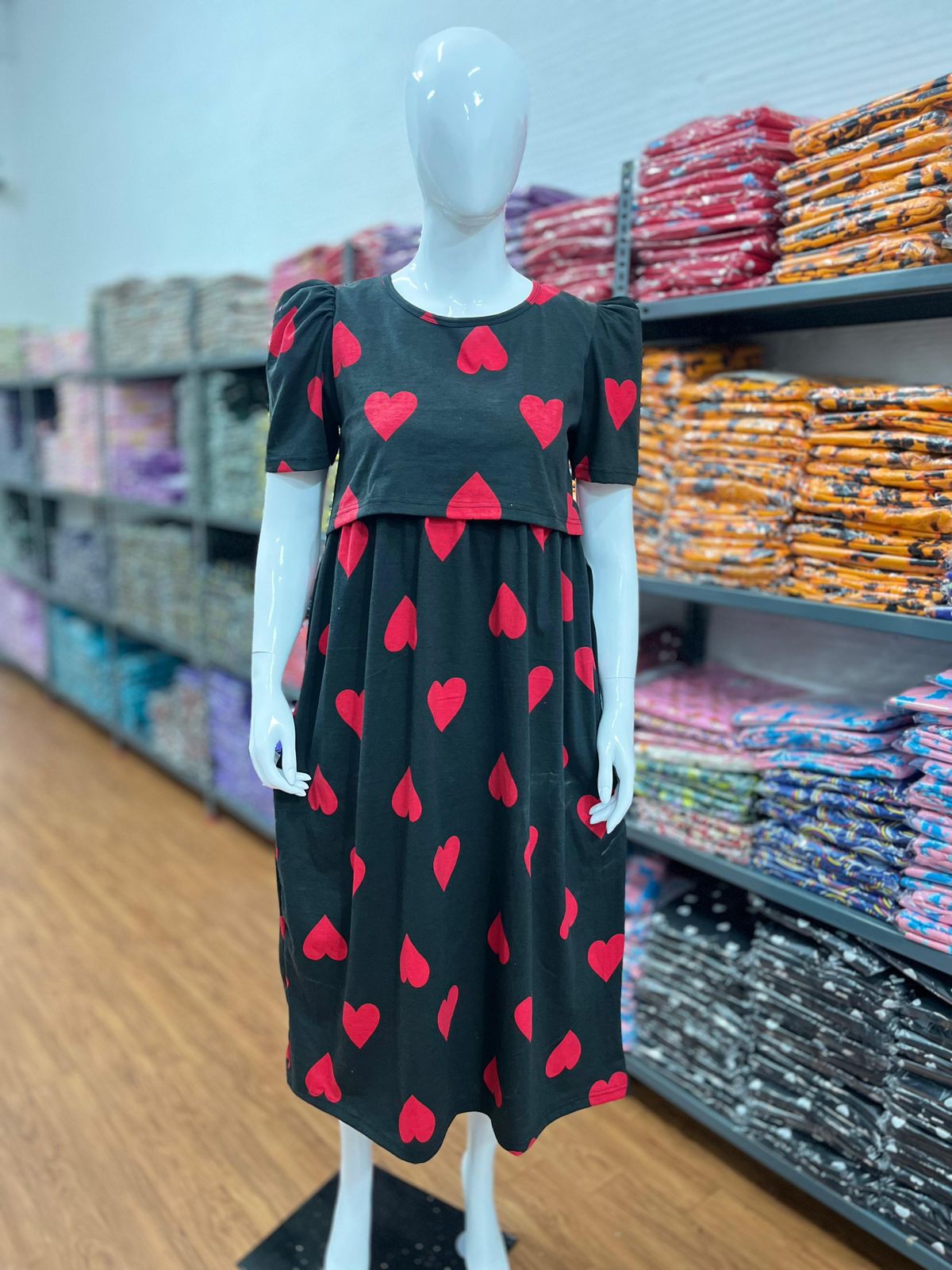 Zipless maternity and feeding wear - ankle length