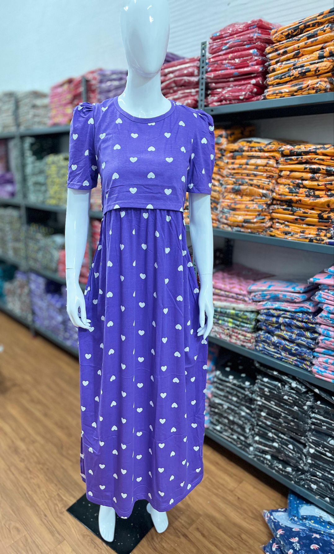 Zipless maternity and feeding wear - Full Length