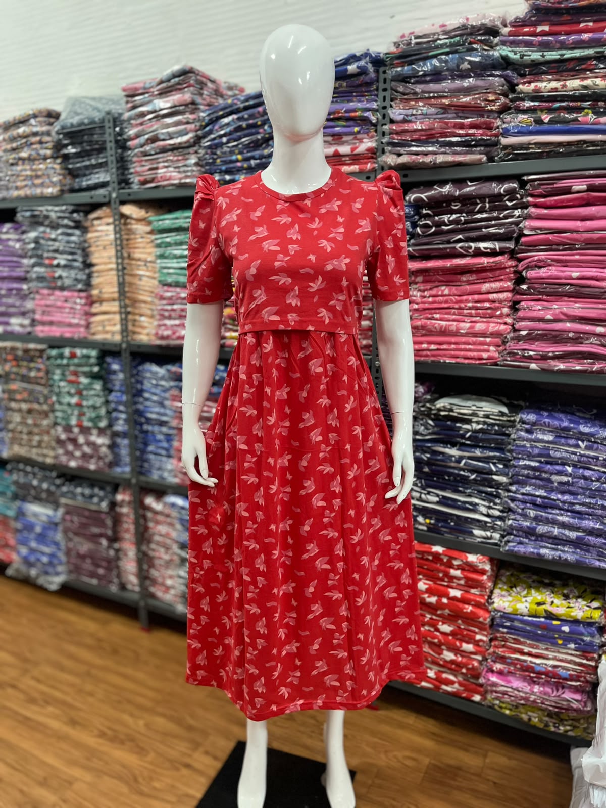 Zipless maternity and feeding wear - ankle length bir