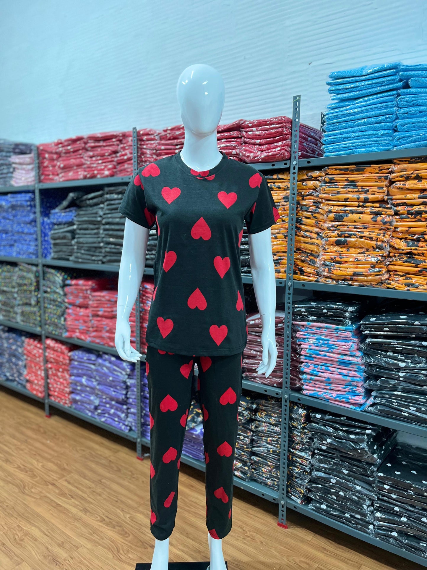 Pyjamas Set For Women's 399/-red