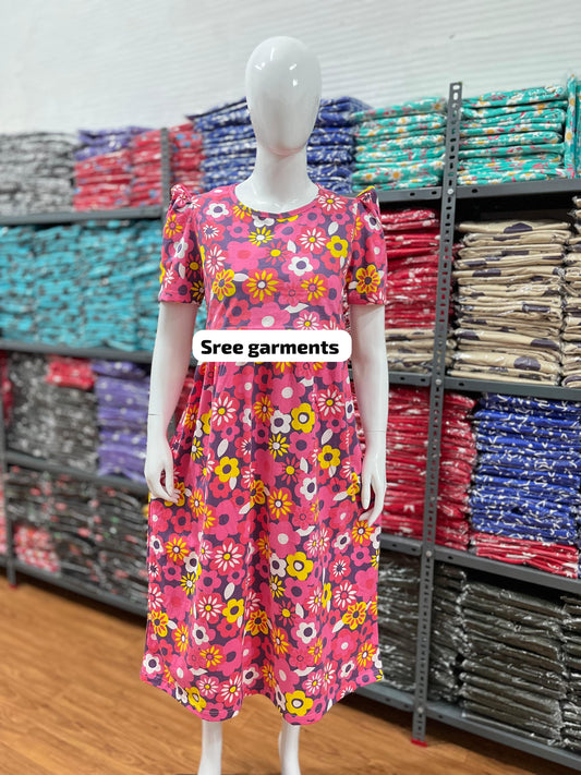 Zipless maternity and feeding wear - ankle Length