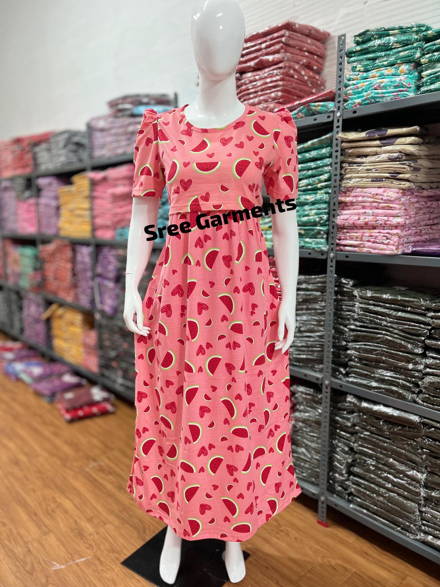 Zipless maternity and feeding wear - Full Length