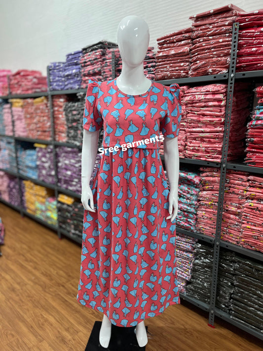 Zipless maternity and feeding wear - Full Length