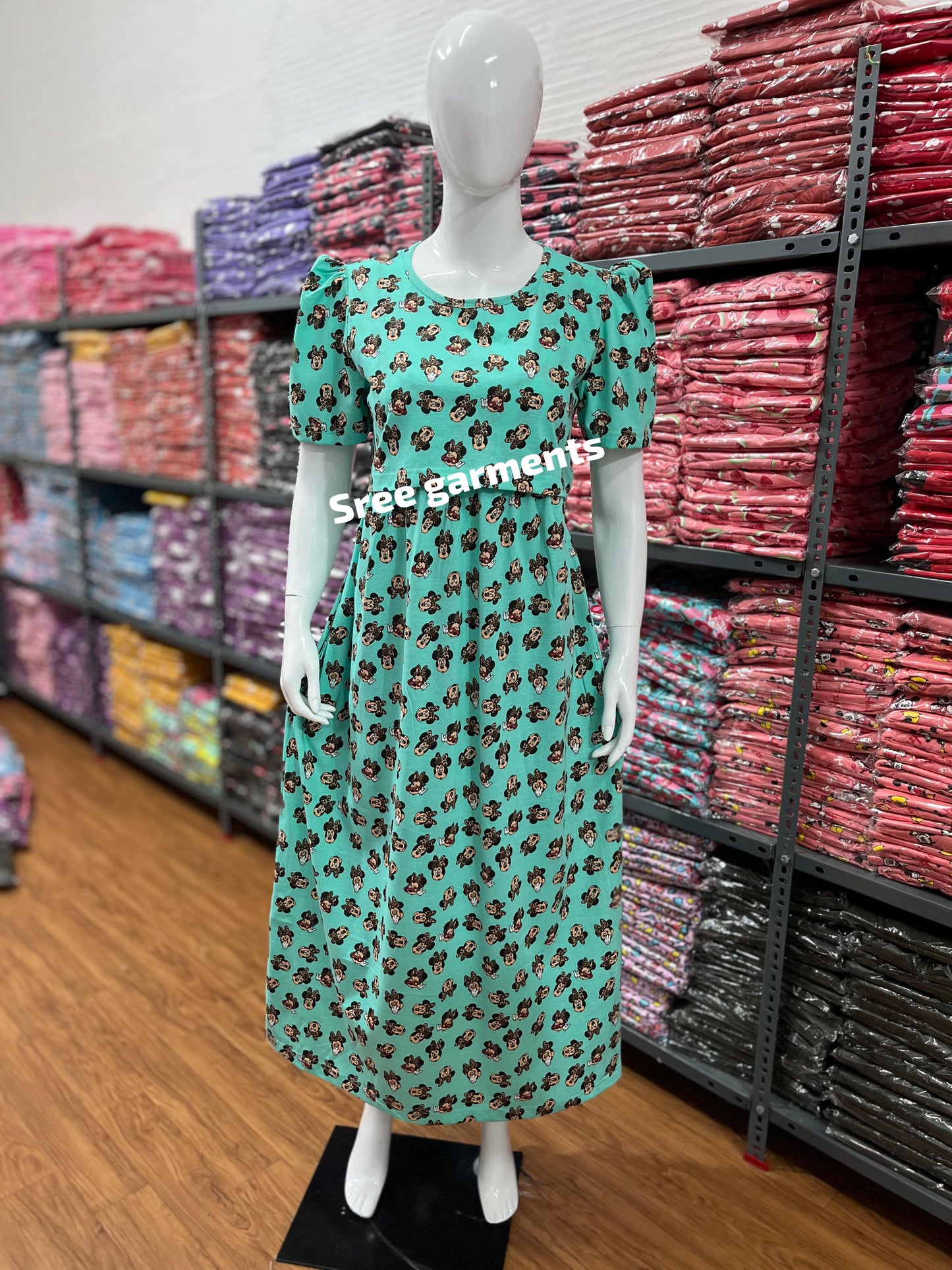 Zipless maternity and feeding wear - Full Length