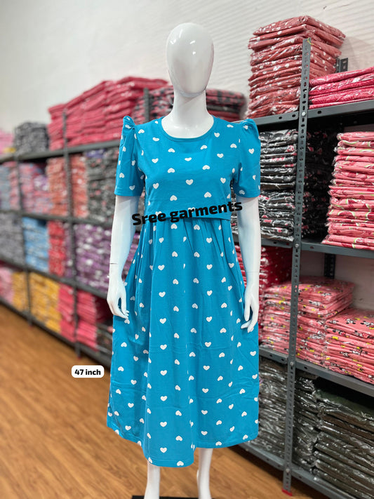 Zipless maternity and feeding wear - ankle Length