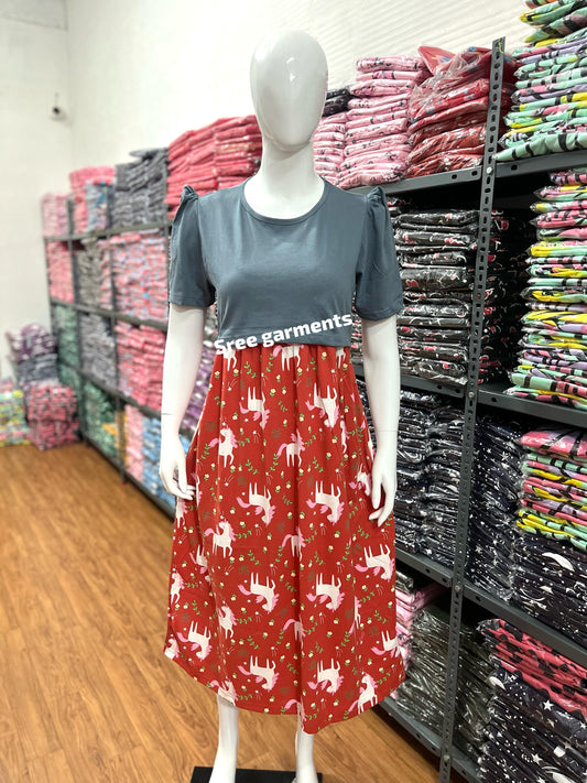 Zipless maternity and feeding wear - ankle Length NEW