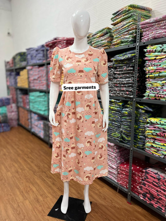 Zipless maternity and feeding wear - ankle Length cake