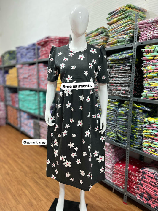 Zipless maternity and feeding wear - ankle Length