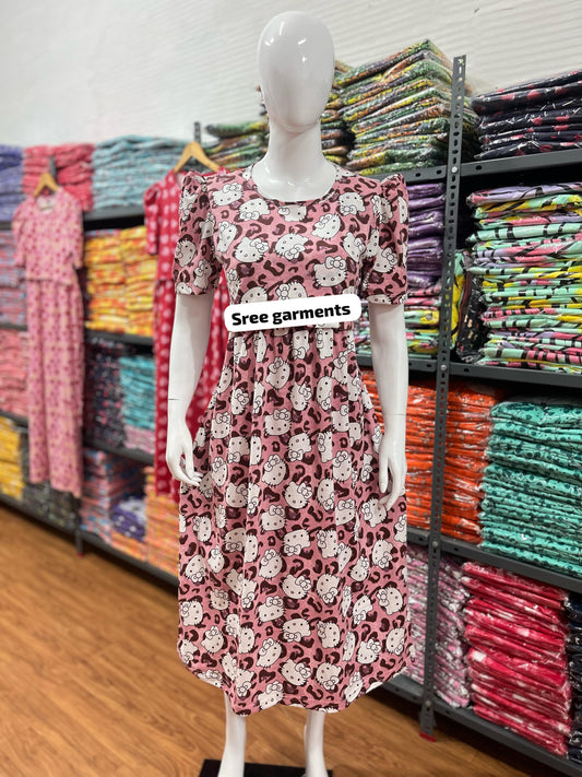 Zipless maternity and feeding wear - ankle length