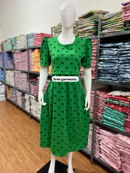Zipless maternity and feeding wear - ankle length