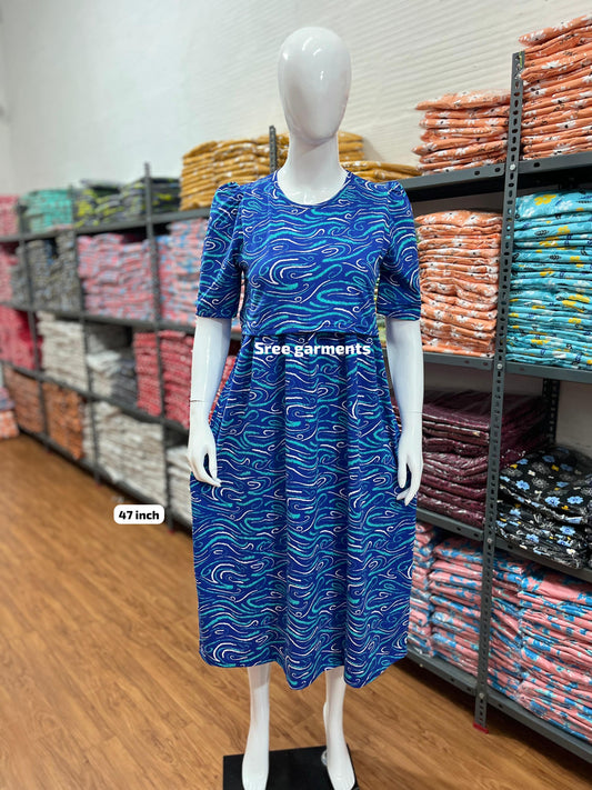 Zipless maternity and feeding wear - ankle length
