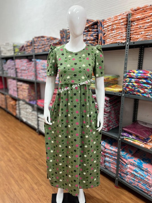 Zipless maternity and feeding wear - Full Length