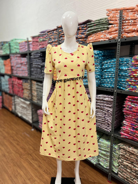 Zipless maternity and feeding wear - ankle length