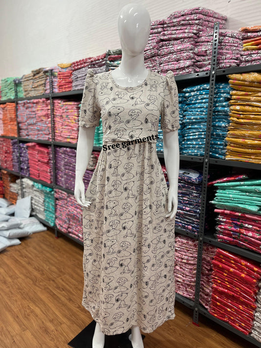 Zipless maternity and feeding wear - Full Length D