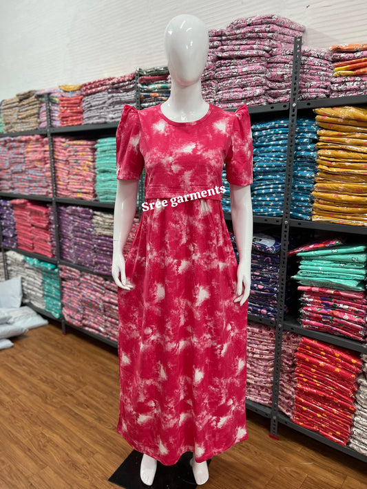 Zipless maternity and feeding wear - Full Length