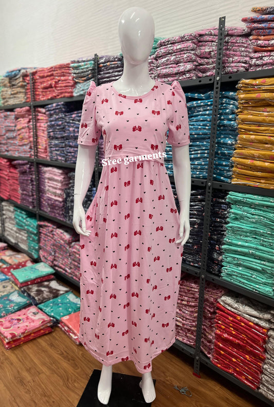 Zipless maternity and feeding wear - Full Length Ty