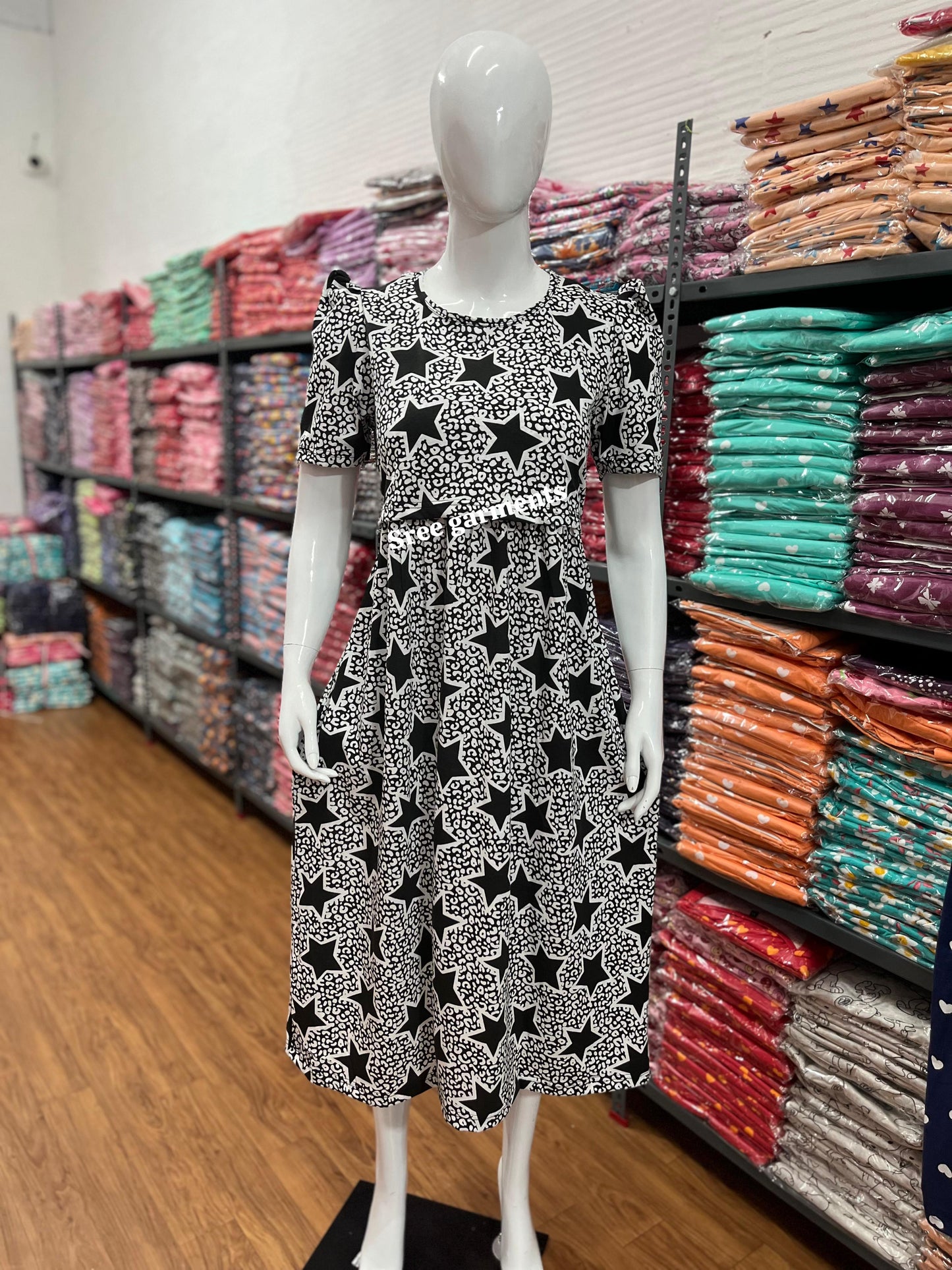 Zipless maternity and feeding wear - ankle length