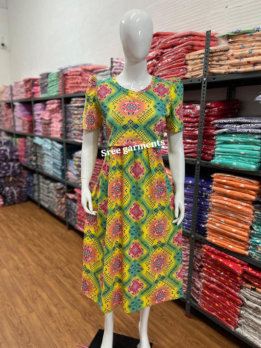 Zipless maternity and feeding wear - ankle length