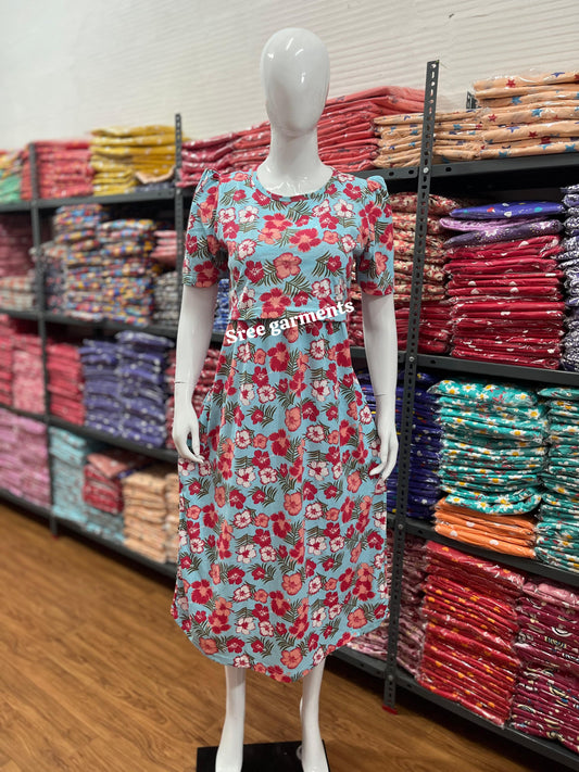 Zipless maternity and feeding wear - ankle length rf
