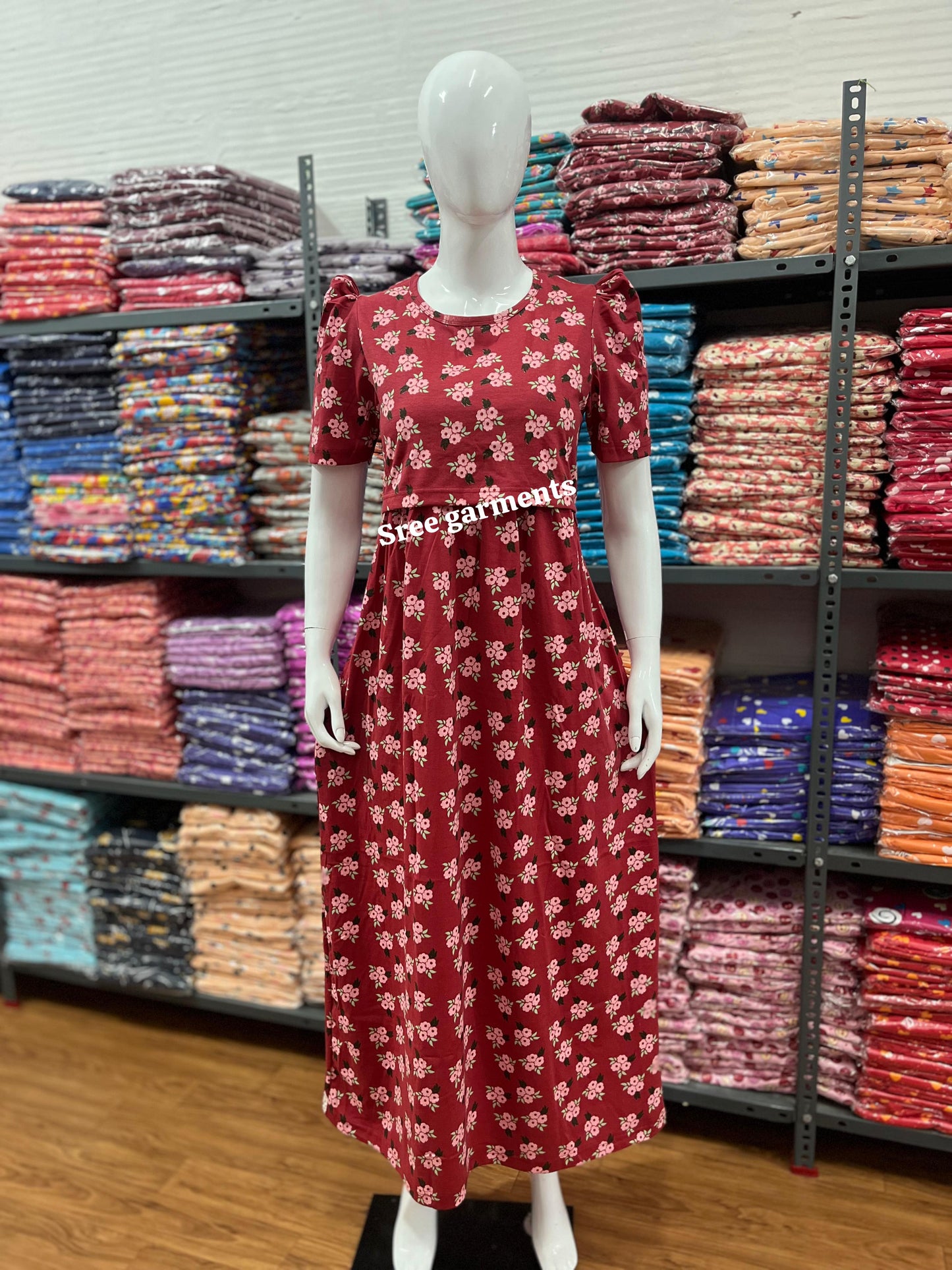 Zipless maternity and feeding wear - Full Length b