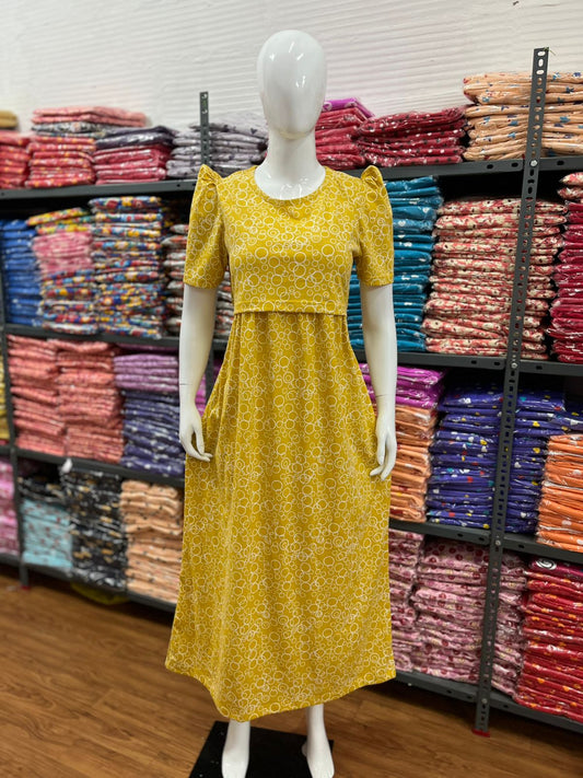 Zipless maternity and feeding wear - Full Length ring