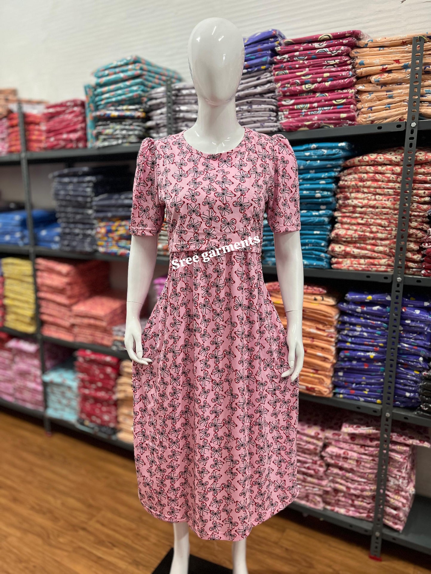 Zipless maternity and feeding wear - ankle length b