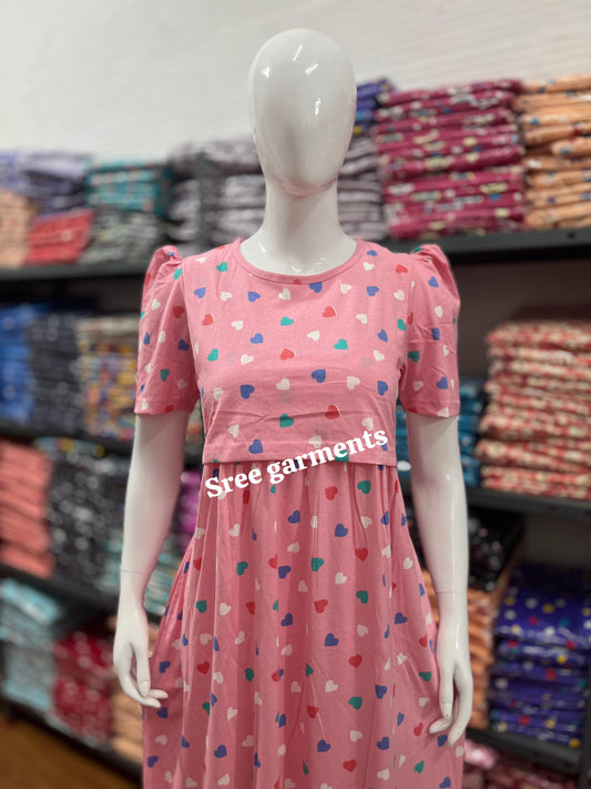 Zipless maternity and feeding wear - Full Length mch