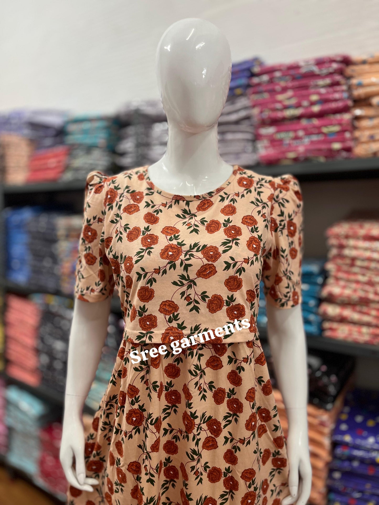 Zipless maternity and feeding wear - Full Length