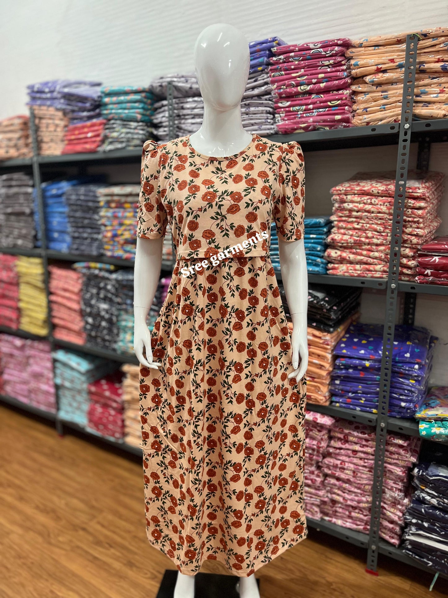 Zipless maternity and feeding wear - Full Length