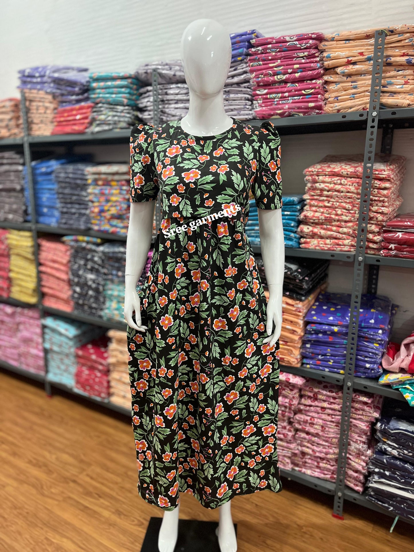 Zipless maternity and feeding wear - Full Length