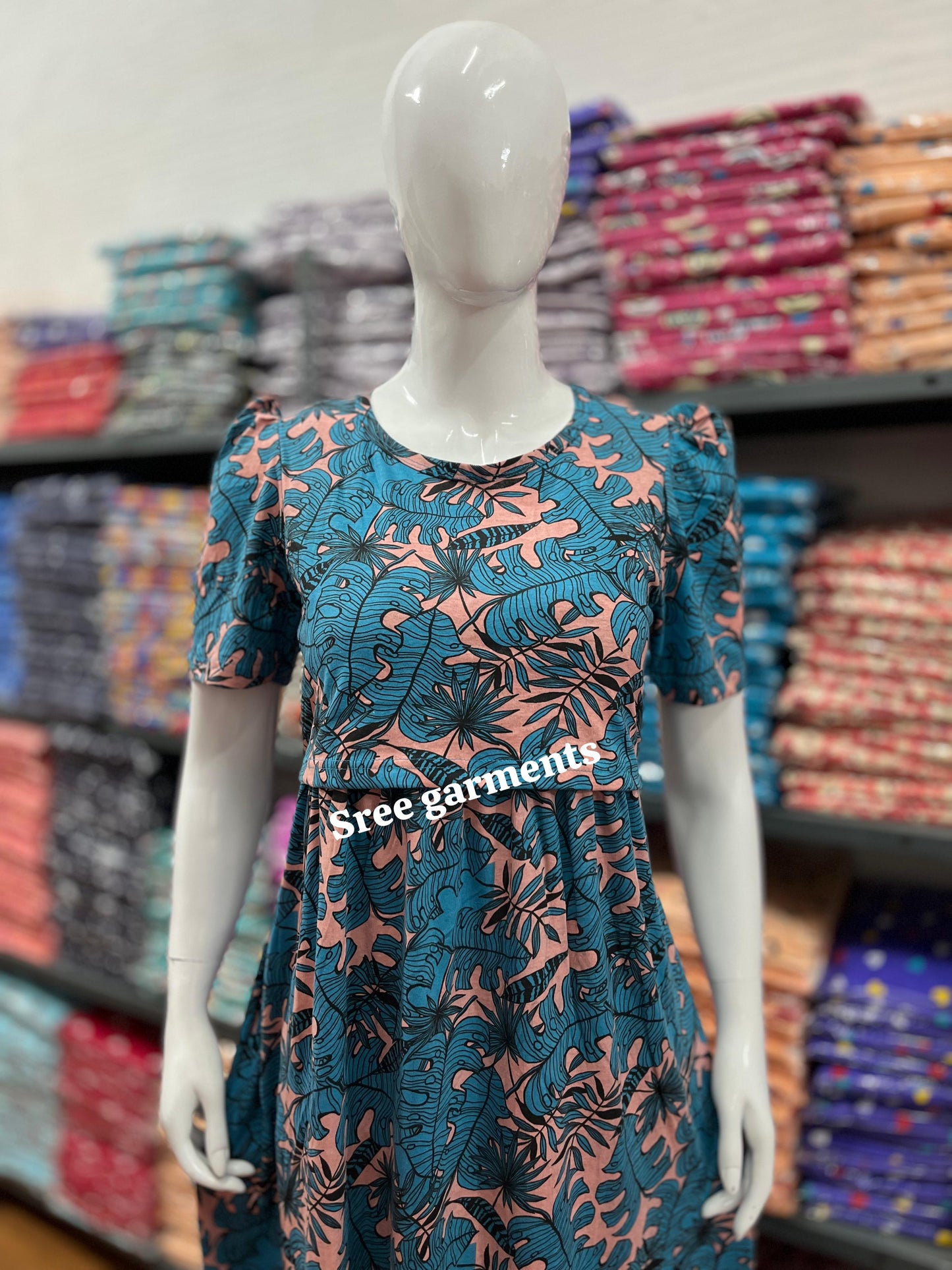 Zipless maternity and feeding wear - Full Length